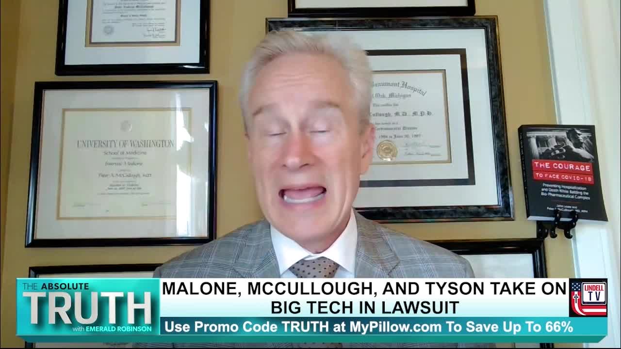 Malone, McCullough, and Tyson Take on Big Tech in Covid Vaccine Lawsuit