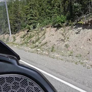 Just random mountain road.