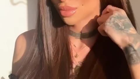 Sweet angel if showing up to you