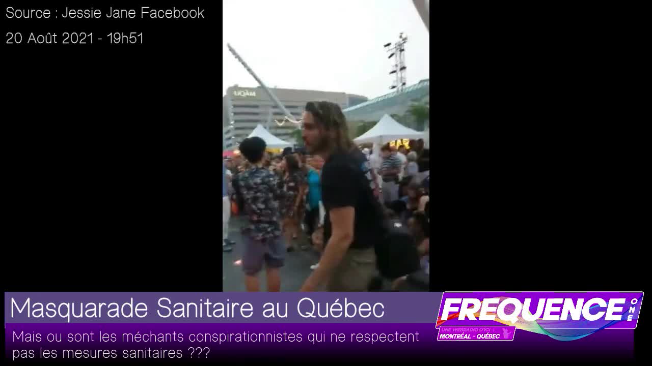 MESURE SANITAIRE MONTRÉAL - MASQUARADE - 20 Aout 2021