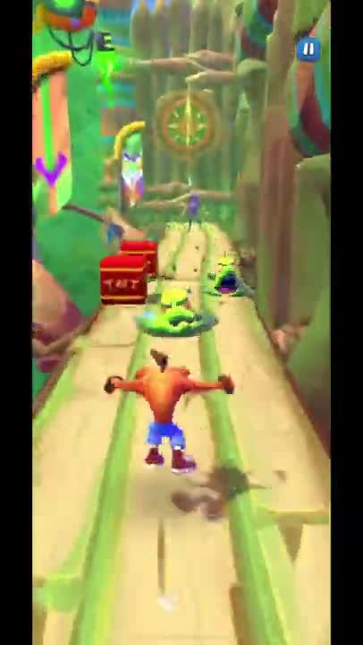 Oxide Lab Assistant Battle Run Gameplay On The Great Gate - Crash Bandicoot: On The Run! (S4 Boss)