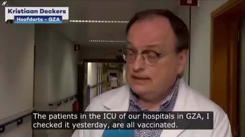 Pandemic of the unvaccinated?? The ICU Is full of Double Vaccinated