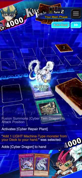 Yu-Gi-Oh! Duel Links - Quick Duel against Kite Tenjo