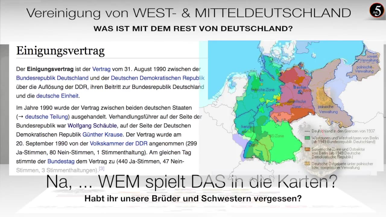 Die BRD ist kein Staat. Es existiert keine Verfassung. Es ist ein riesengroßes Nichts.