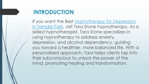 Best Hypnotherapy for Depression in Tamala Park