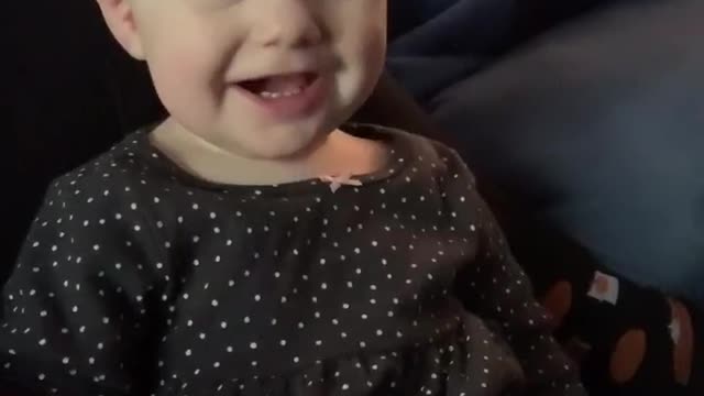 Baby Wakes from Nap and Says, "That was Awkward"