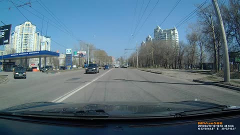 Tow Truck Drops a Car