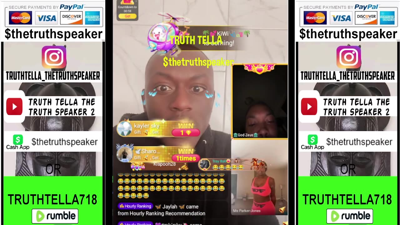 FINESSE LIVE TURNED UP BY TOMIKAY THEN SHE GETS KICKED & PUTS THE WORD OUT TO SHUT HIM DOWN