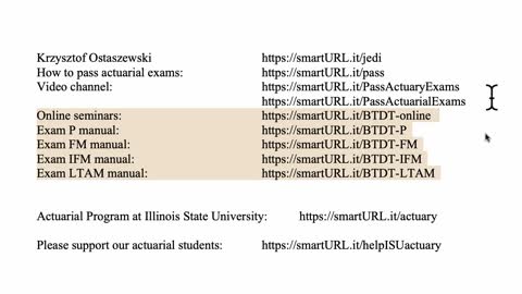Exam LTAM for November 19, 2021