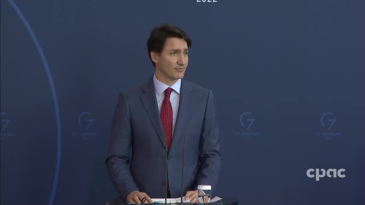 Trudeau: Canada is renewing the G7 Rapid Response Mechanism