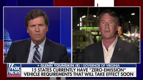 Gov. Glenn Youngkin talks about pushing to reverse a law that would see gas vehicles!