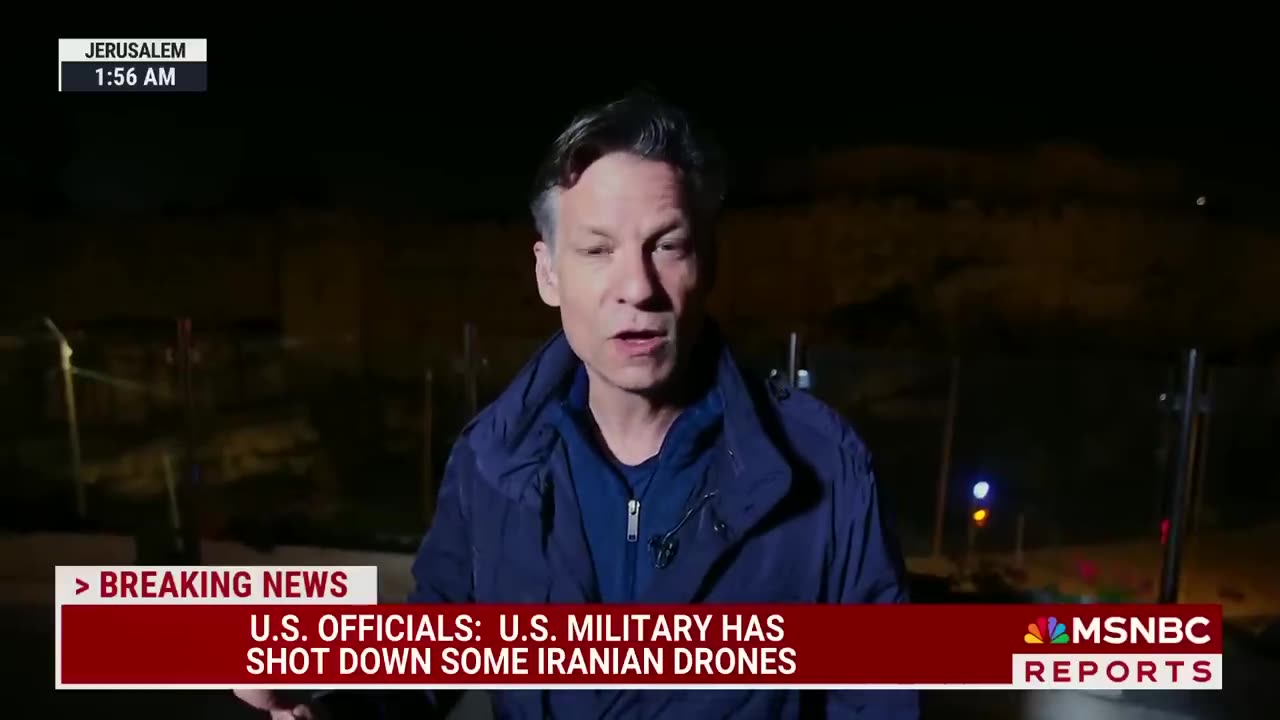 U.S military has shot down some Iranian drone targeting Israel