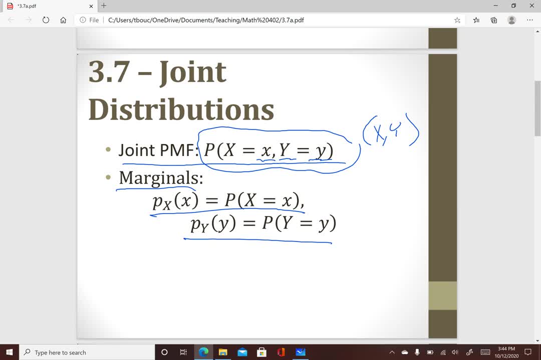 MATH 402 LM 3.7a