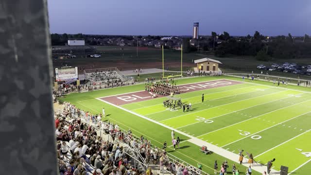 Blanchard High School Marching Band 9 September 2022 Halftime Show