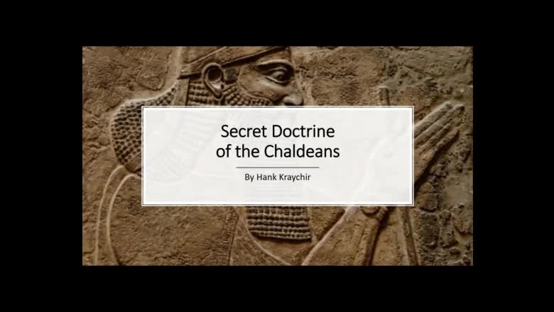 SECRET DOCTRINE OF THE CHALDEANS