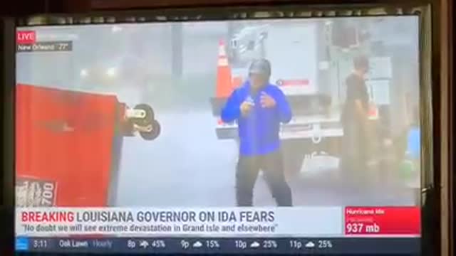 #FakeNews weather man at it again. Hurricane #ida2021