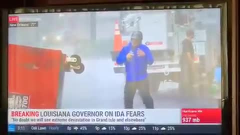 #FakeNews weather man at it again. Hurricane #ida2021