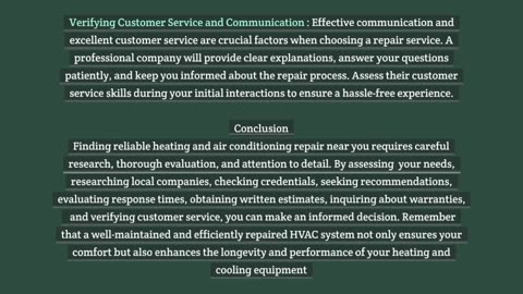 Mastering HVAC Solutions in Your Area