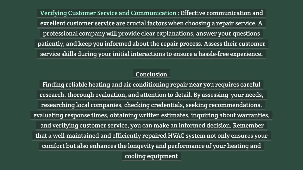 Mastering HVAC Solutions in Your Area