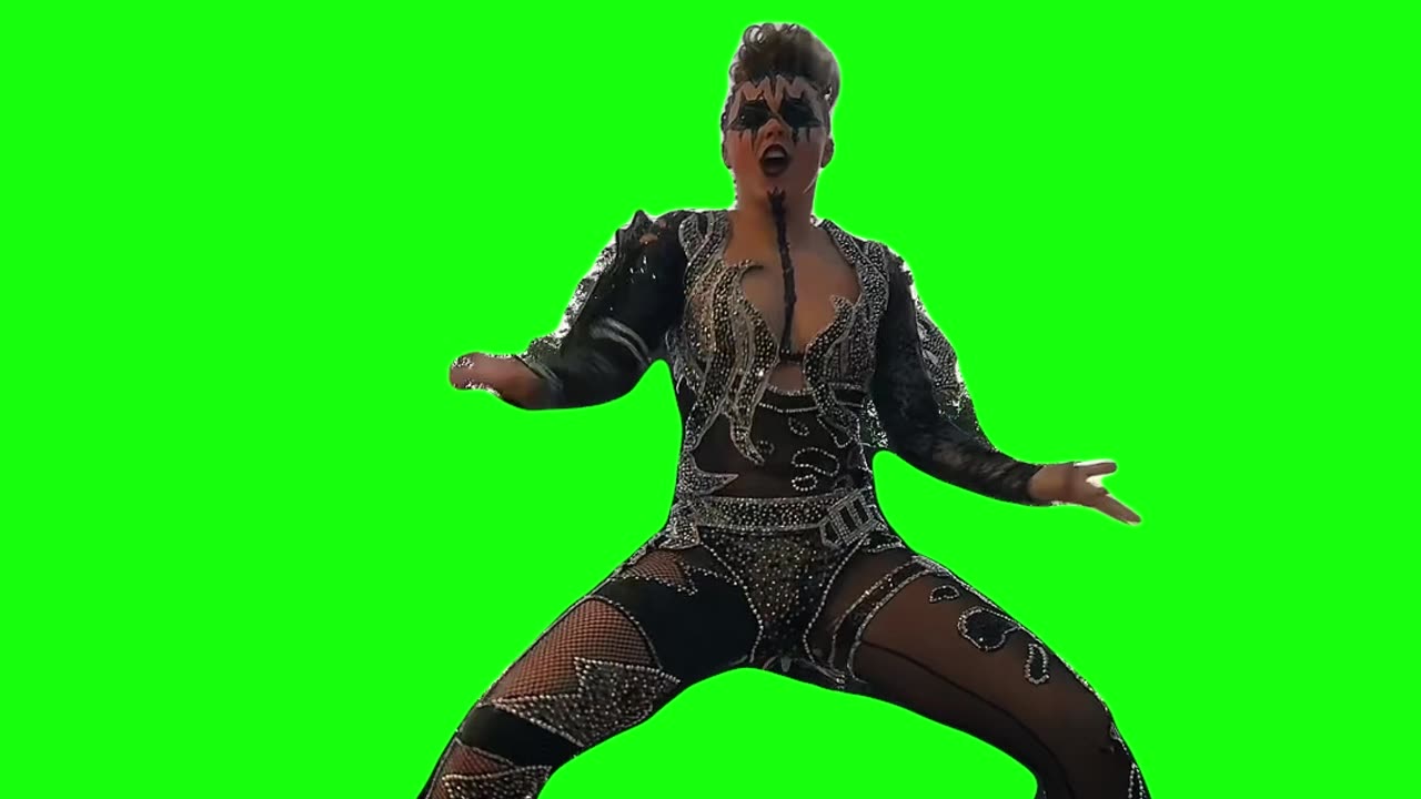 JoJo Siwa Dancing to Karma | Green Screen