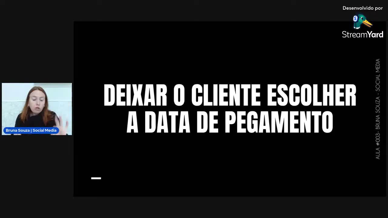 Bruna Souza SM - AULA #003 - OS PIORES ERROS QUE COMETI COmo SM