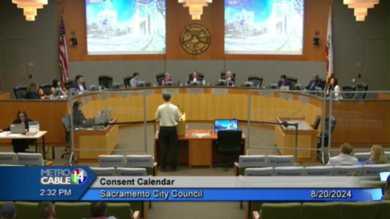 Calling out Jews at Sacramento city council meeting - August 20, 2024