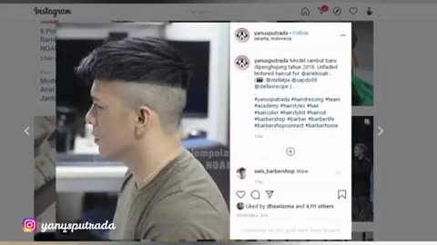 Potongan Rambut Ariel Noah