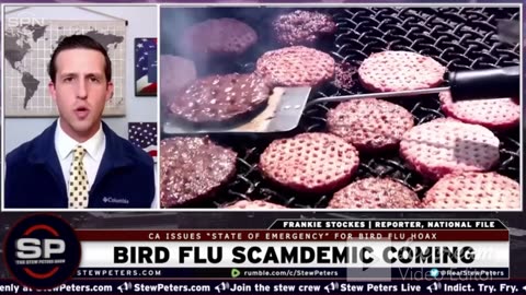 Gavin Newscum issues “State of Emergency” for Bird Flu Hoax.mp4