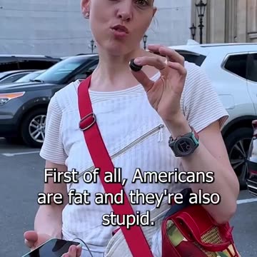 Asking Russians what stereotypes they know about Americans