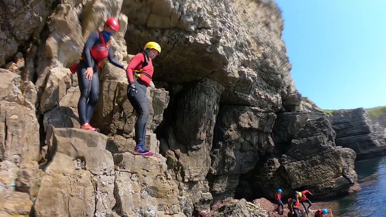 Fishing & Coasteering in Swanage