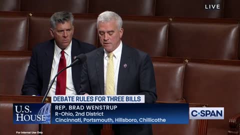Wenstrup speaks in favor of the COVID-19 Origin Act of 2021