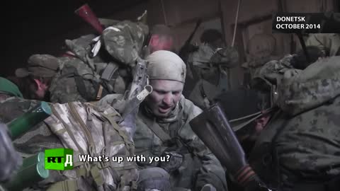 neonazis bombing donbass