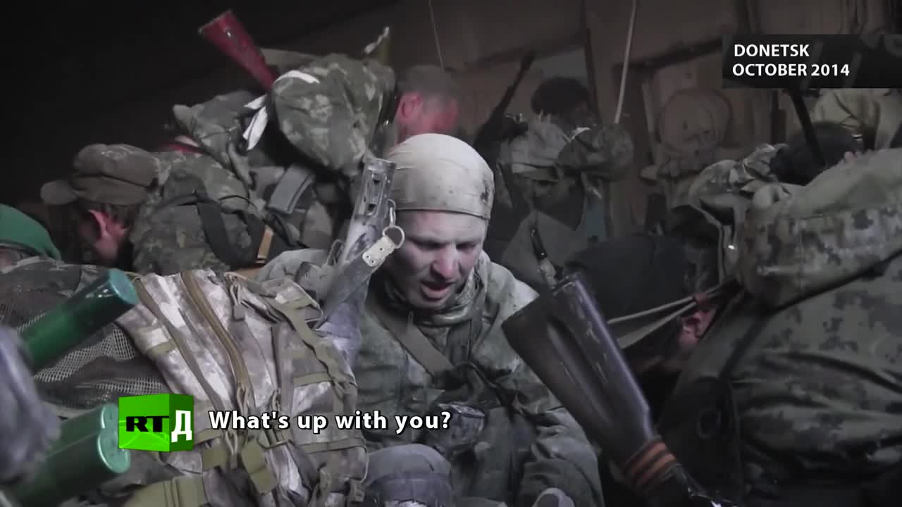 neonazis bombing donbass