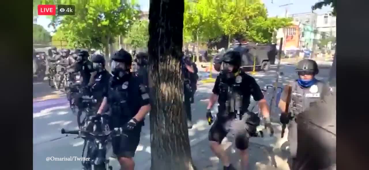More violent protests in Seattle, riot declared as people clash with police