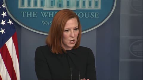 Psaki is asked why Biden is so much like Trump. Psaki is NOT happy with the question.