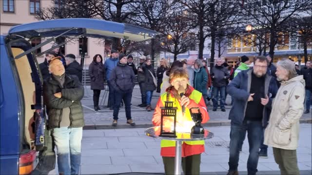 58. MAHNWACHE - BAUTZEN, 14 03 2022 - Eröffnung, Andaсht KATRIN