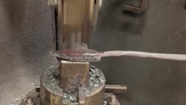 Hill Iron Works making leaves (short version)