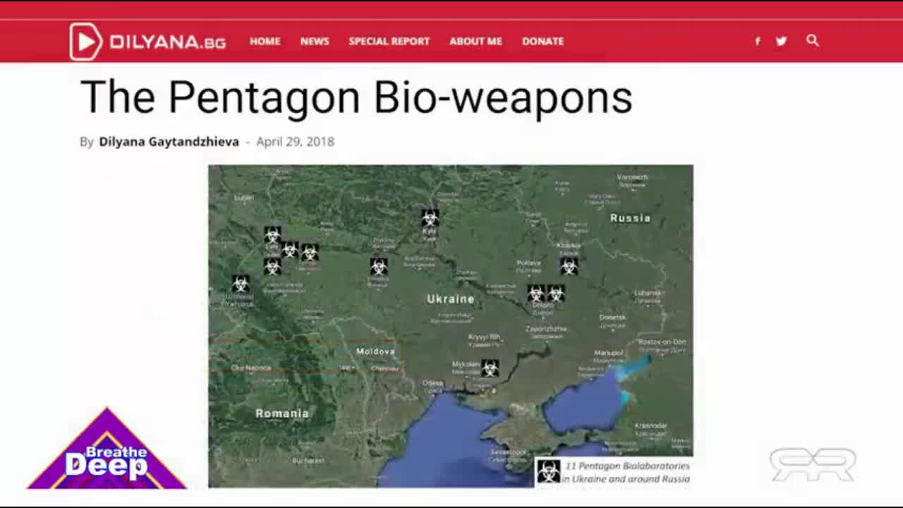 Criminal Pentagon Funded Bio-Weapons Labs in the Ukraine