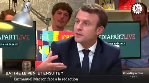 Macron'' un être extrêmement complexe, voir pervers"