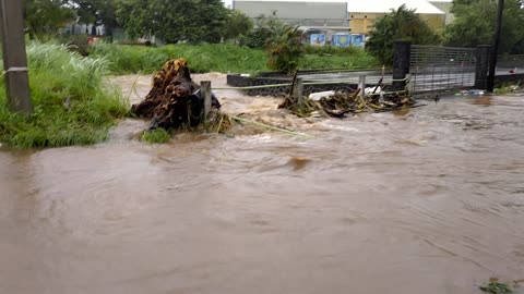 River overflowing Cyclone class 2