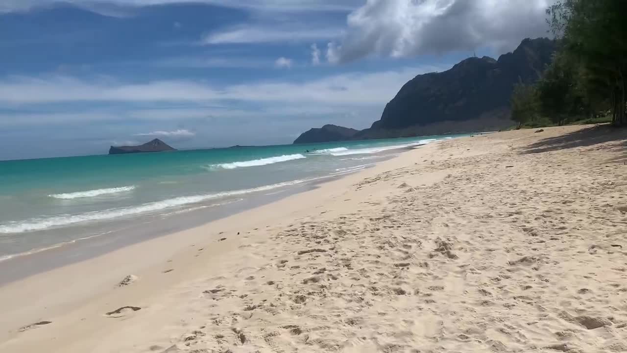 Day at the beach Oahu