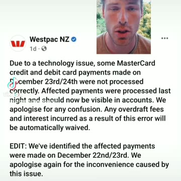 Westpac tech issue probes that cash is cool