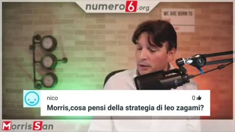 Morris San parla bene di Leo Zagami e dice contro la controinformazione Controllata