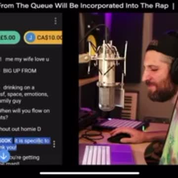 Harry Mack uses Ridetheflow in freestyle