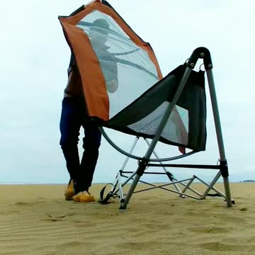 Regular Speed Hammock Setup and Takedown at the Beach.