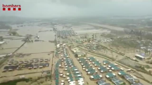 Images Of Heavily Flooded Spanish Delta In Storm Gloria