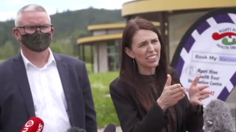 Corrupt Satanic politicians like New Zealand PM Jacinda Ardern, absolutely HATE difficult questions.