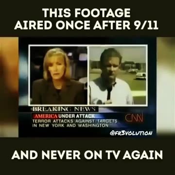 CNN Footage From 9/11 That Only Aired Once...And Never Again.