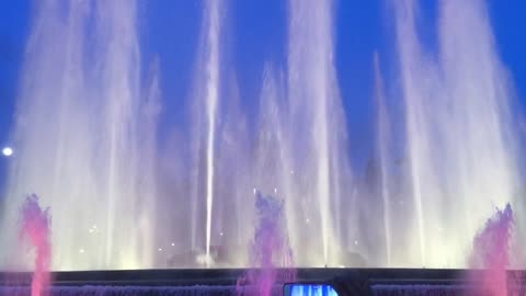 Magic Fountain of Montjuc Light and water show