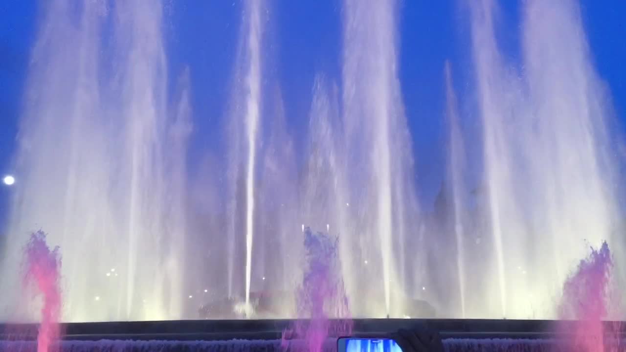 Magic Fountain of Montjuc Light and water show